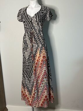 Fire Los Angeles Maxi Dress  small EUC
